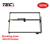 160W Large Laser Engraver Machine CNC wood printer Laser Cutting Machine For Acrylic Air Assist - 60X78 Inches